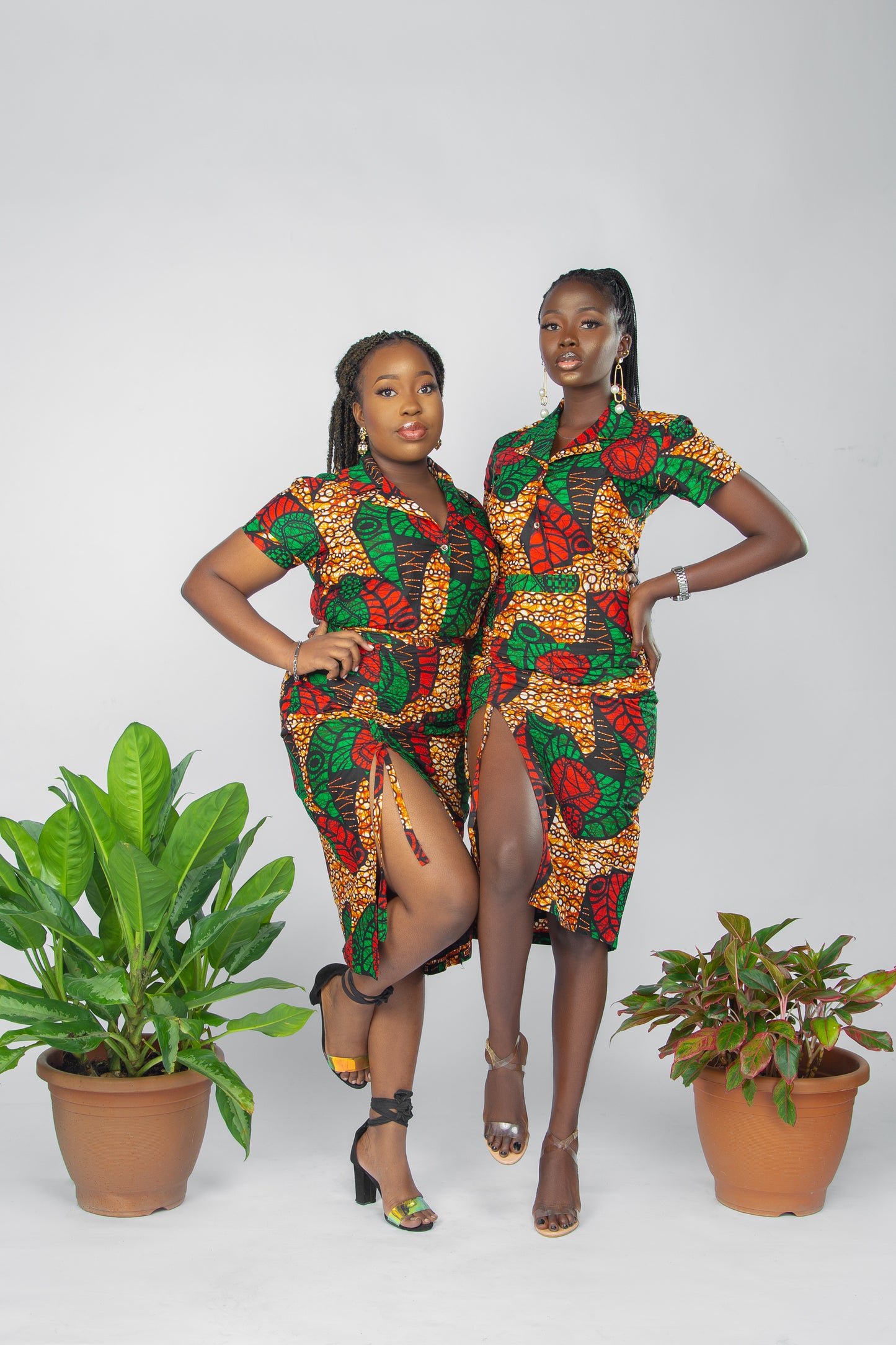 LOLA African Print Skirt