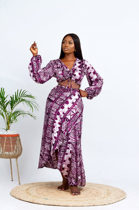 Nadia Tribal Print Set