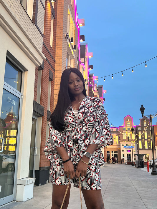 Fola Kimono Short Set
